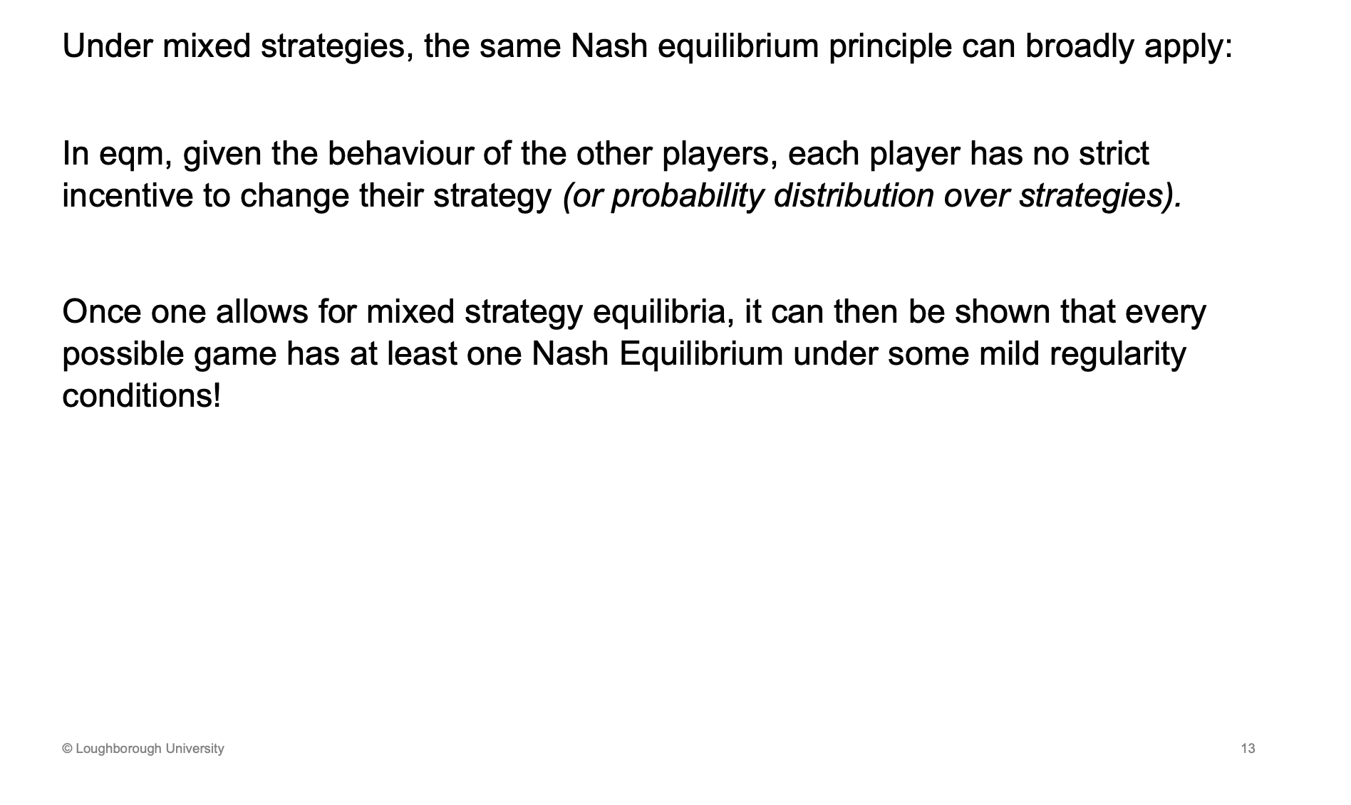 <p>Eqm = Equilibrium</p>