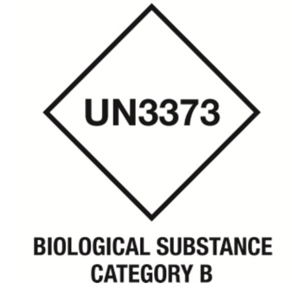 <p>Not category A.</p><p>Biological Substance, Category B (UN3373)</p>