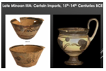 <p>15th-14th c BCE-Usually w/ darker (black) paint-Overtime some black and some red</p>