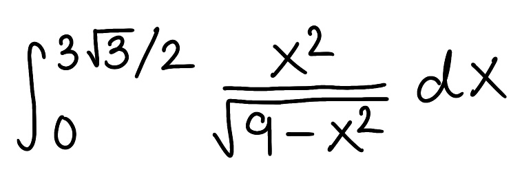 <p>Evaluate the integral</p>