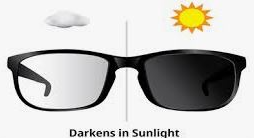 <p>What material is used in these eyeglass lenses?</p>