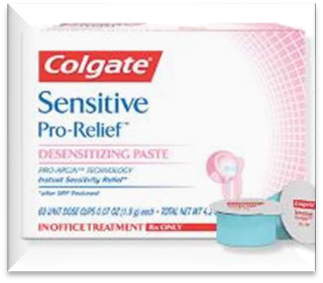 <p>Fluoride, remineralizing agents, whitening ingredients, or desensitizing agents.</p><ul><li><p>More evidence is needed to support the efficacy of these products</p></li></ul><p></p>