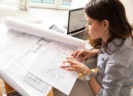 <p>An architect </p><p><strong>An architect is drawing a new house</strong></p>