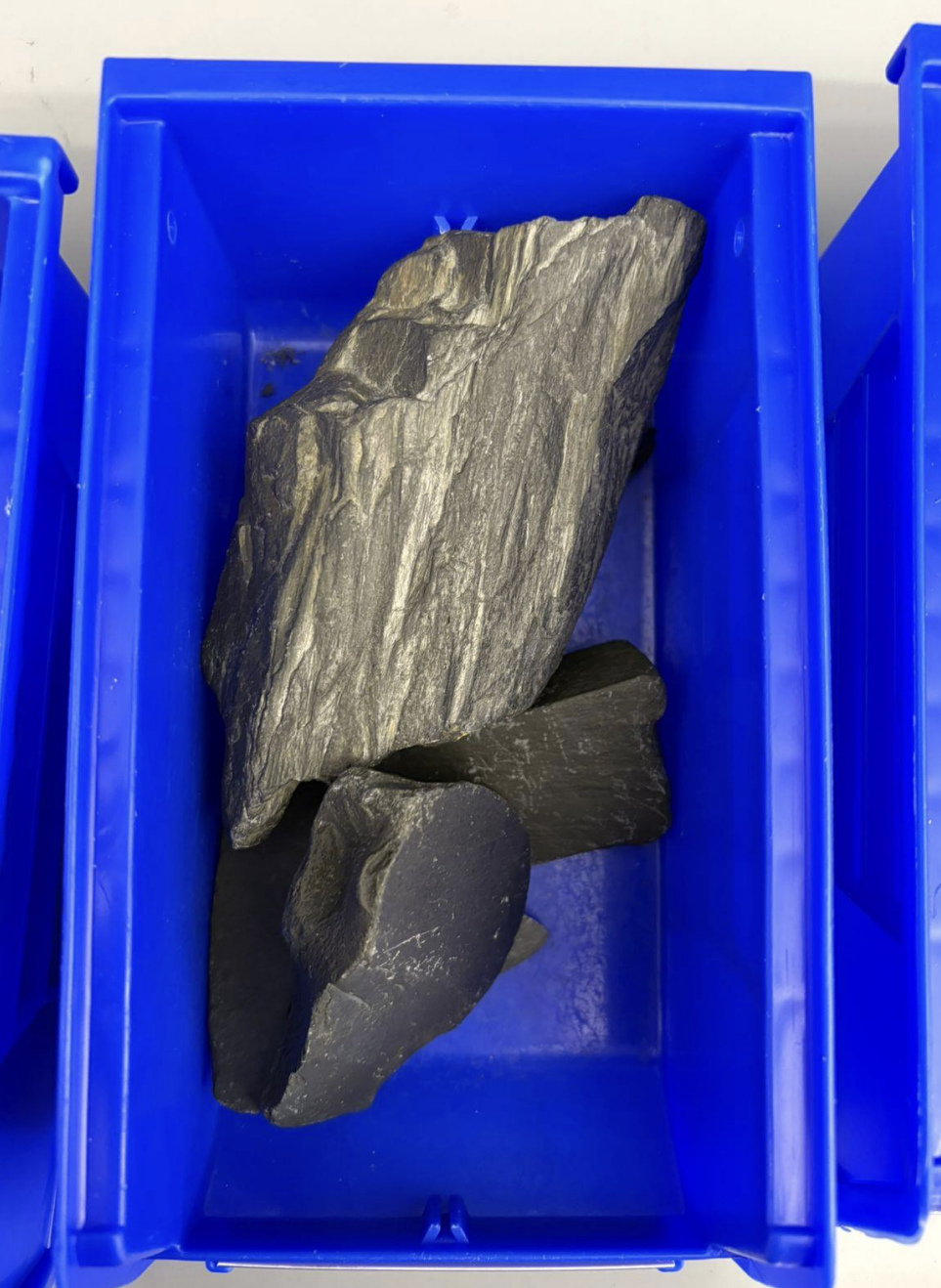 <p>Foliation: Foliated</p><p>Grain Size: Very fine</p><p>Metamorphic Grade: Low</p><p>Parent Rock: Shale or Mudstone</p>