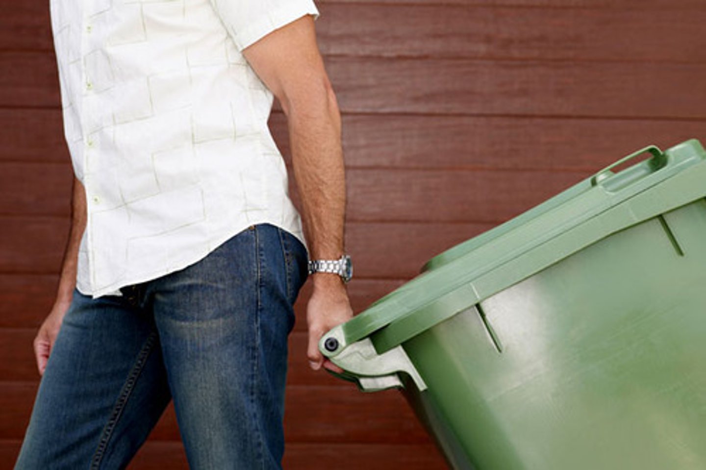 <p>To take out the trash.</p>