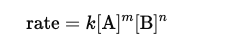 <p>Products NEVER appear in the rate law only <strong>reactants. </strong></p>