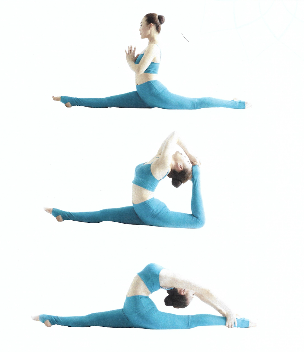 <p>Hanumanasana</p>