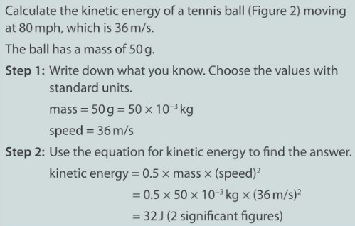 How to calculate kinetic energy