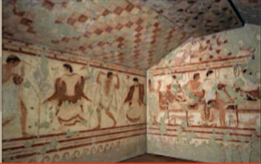 <p>TOMB OF THE TRICLINIUM</p>