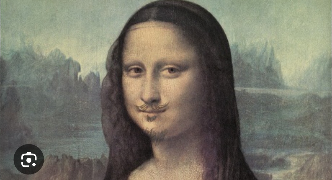 <p>Mona lisa s knírkem duchamp</p>