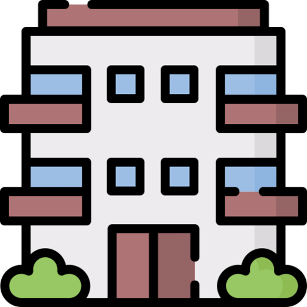 <p>die Wohnung, -en</p><p>(Wir suchen eine möblierte Wohnung, möglichst im Zentrum.)</p><p>(We are looking for a furnished apartment, preferably in the centre.)</p>