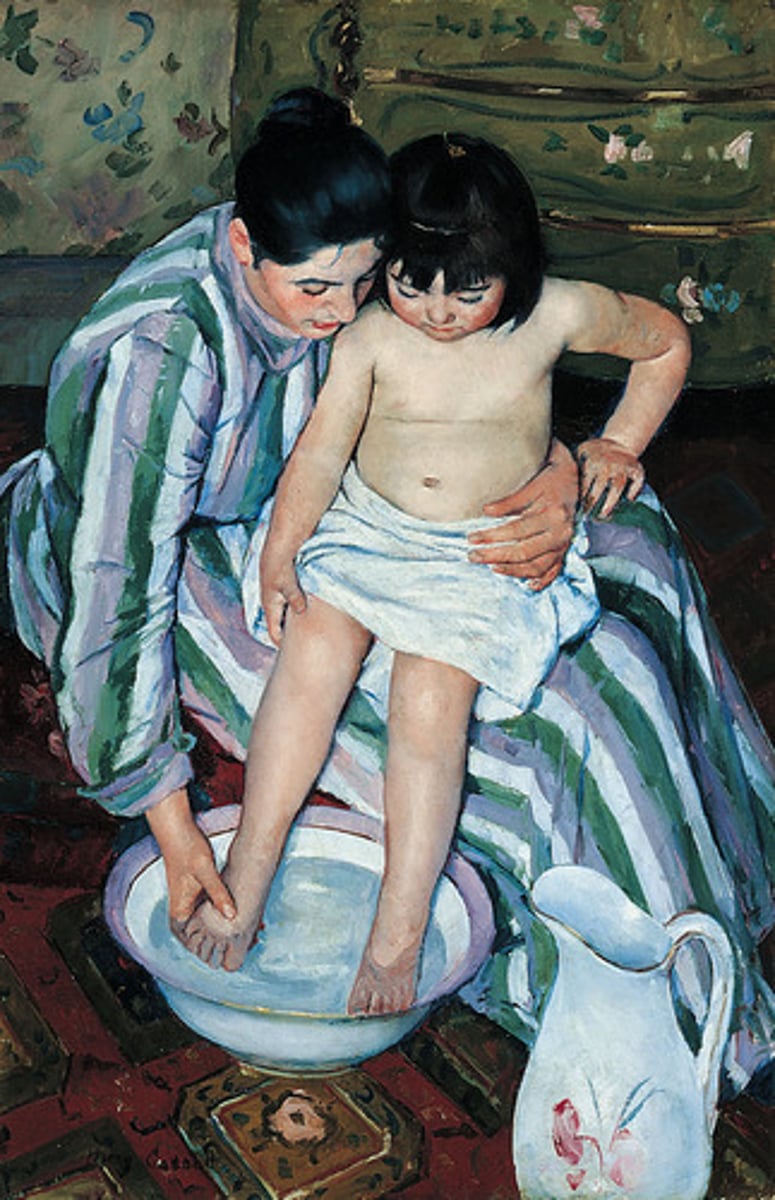 <p>CASSATT, The Bath, ca.</p><p>1892.</p>