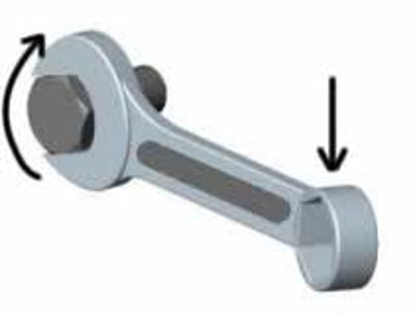 <p>when a force causes a structure to rotate, the rotary effect of the force</p>
