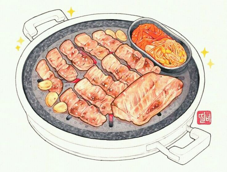 <p>grilled pork belly</p>
