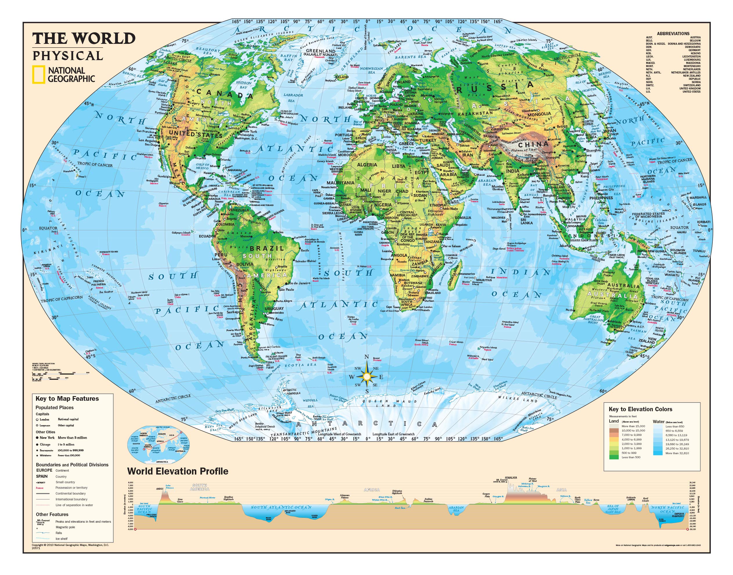 <p>Physical map</p>