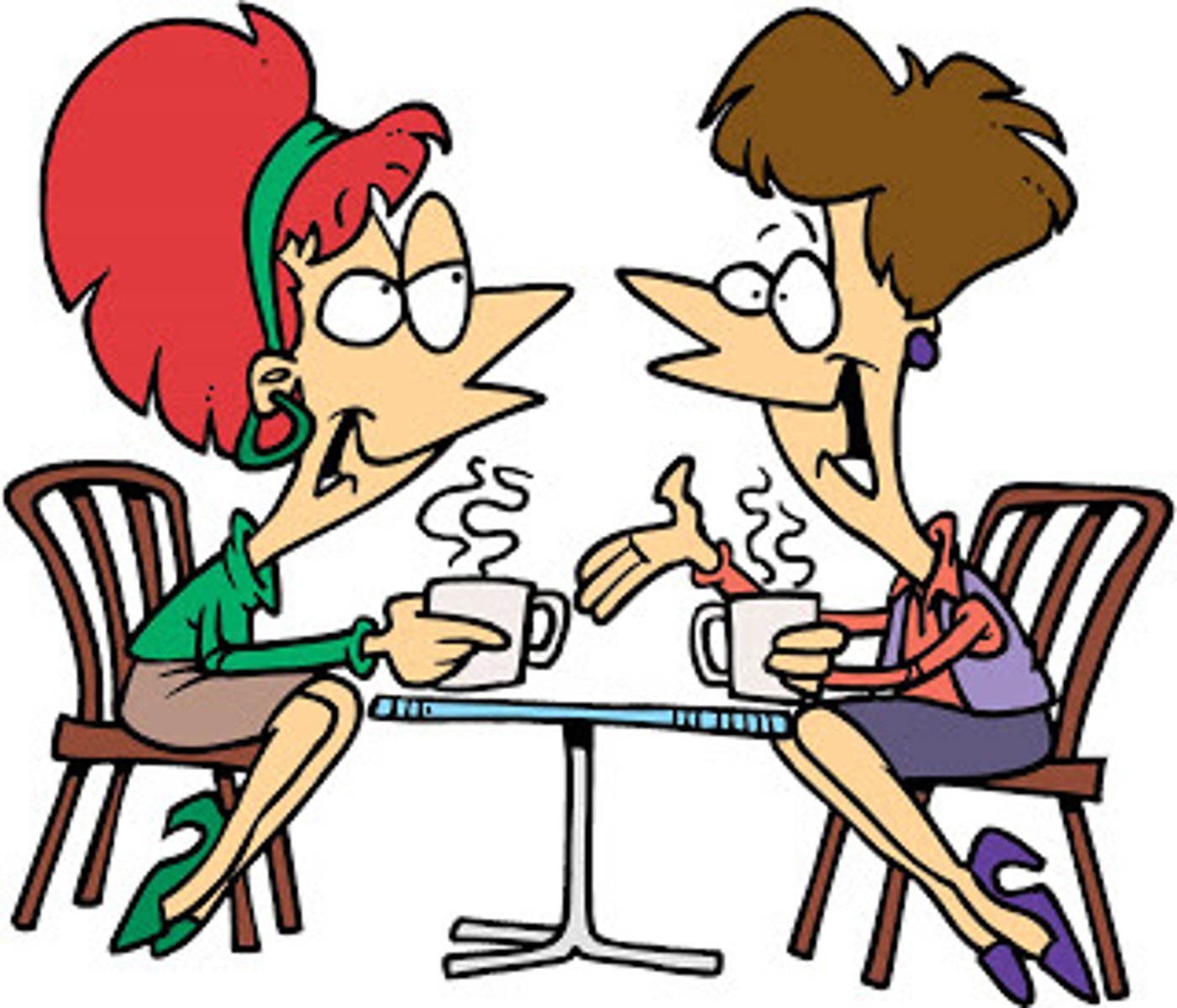 <p>a conversation between two persons</p><p>"Let's go!" mom yelled.</p>