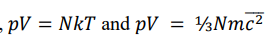 <p>Relate these pressure equations to derive a new formula</p>