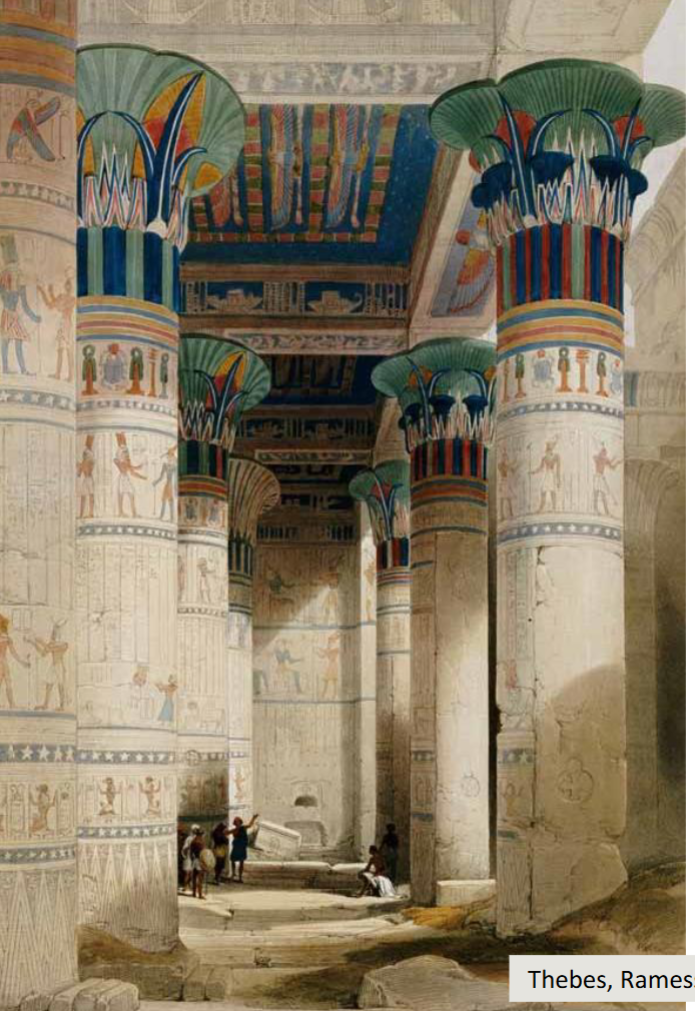 <p>stage designer and painter ( oil painting on side ), full time fine artist, inspired by the holy land, syria, idumea, arabia, egypt, he did series of detailed lithograph prints of egypt and near east, these were produced from sketches during tours of the region</p>