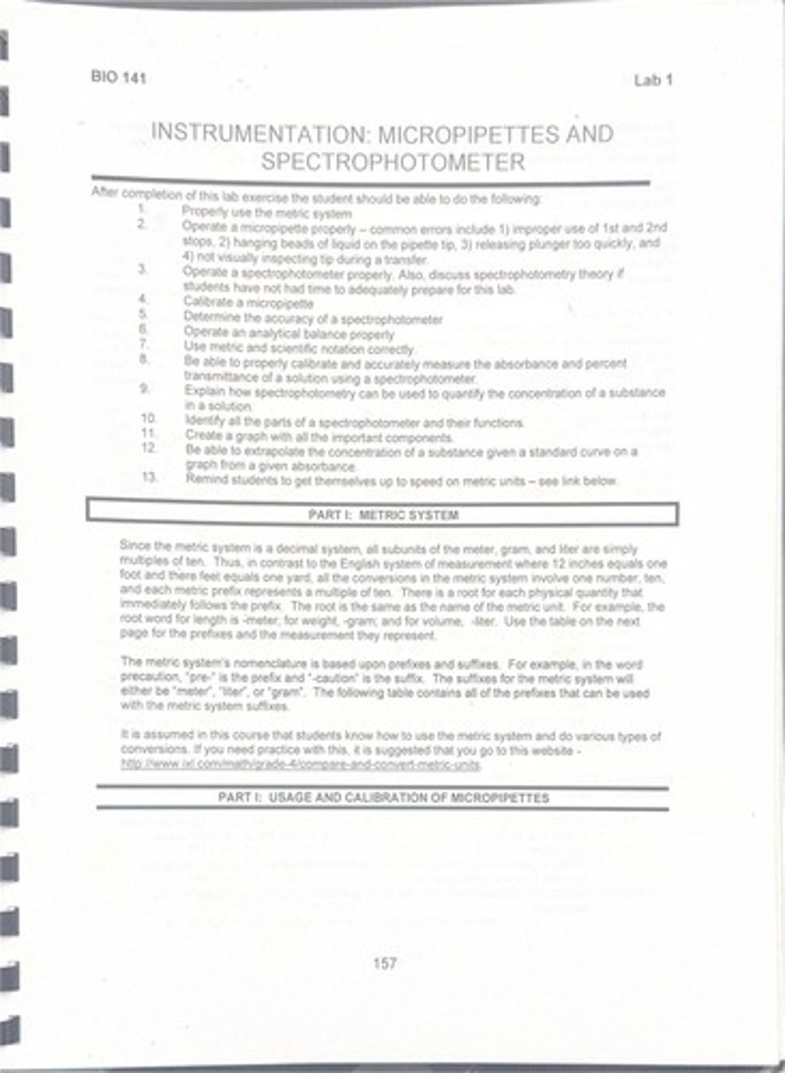 <p>To accurately measure and transfer small volumes of liquid.</p>