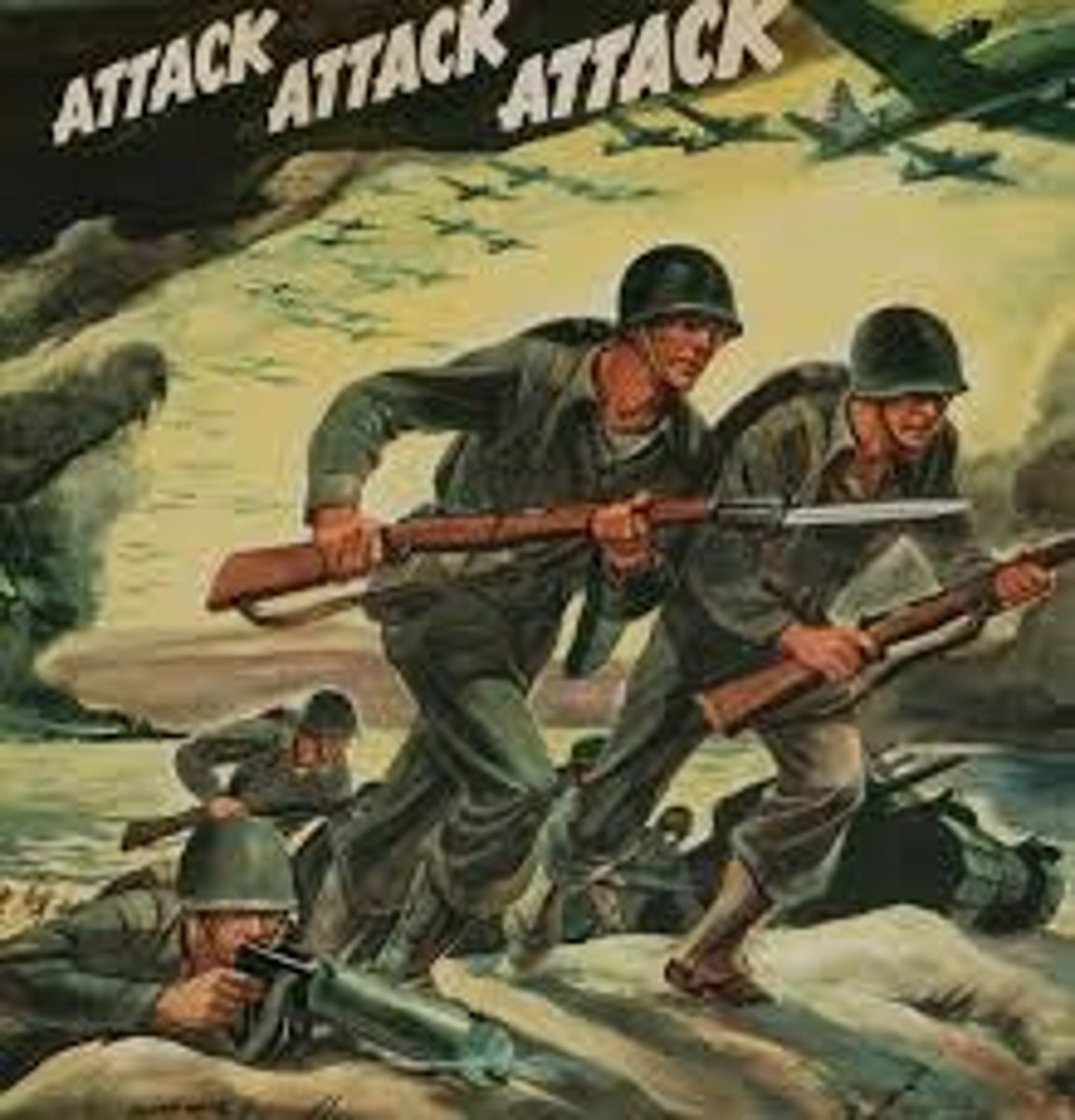 <p>an offensive against an enemy</p>