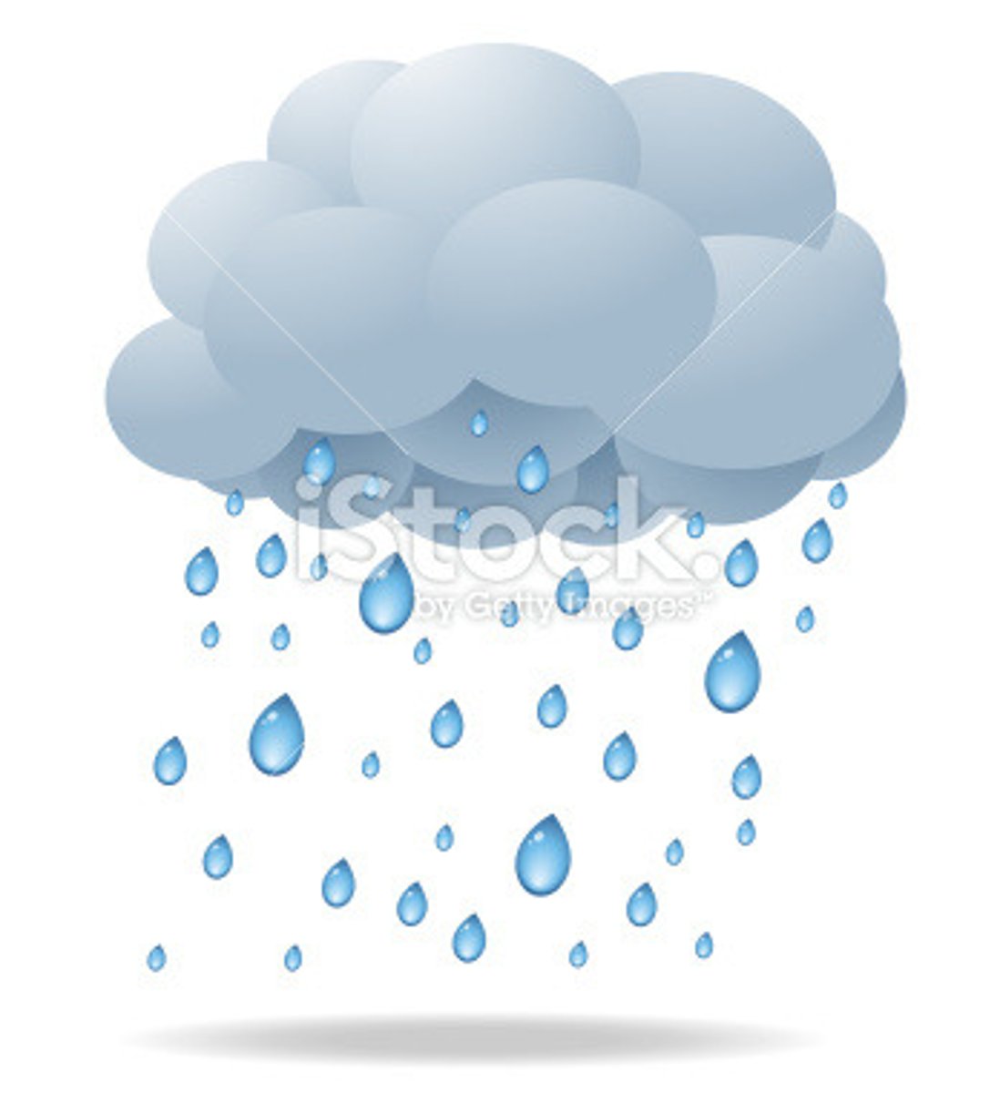 <p>to rain</p>