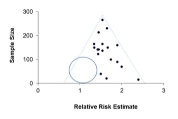 <p>The estimated treatment or intervention effect.</p>