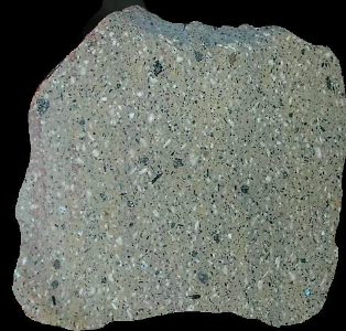 <p>small crystals, grey</p>