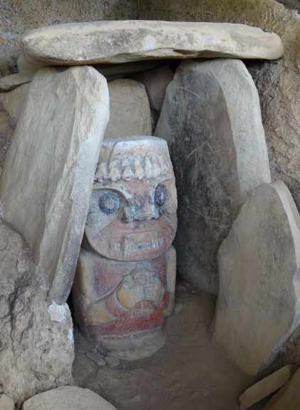 <p>2.24 San Agustin, Colombia, El Purutal, Female with child, c. 100-900 CE</p>