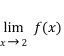<p>“as the limit approaches x-value, f(x) = ?”</p><p>f(x) can be an open circle value</p><ul><li><p>for one-sided limits, look at the function at the absolute end of side your approaching from</p></li></ul><p></p>