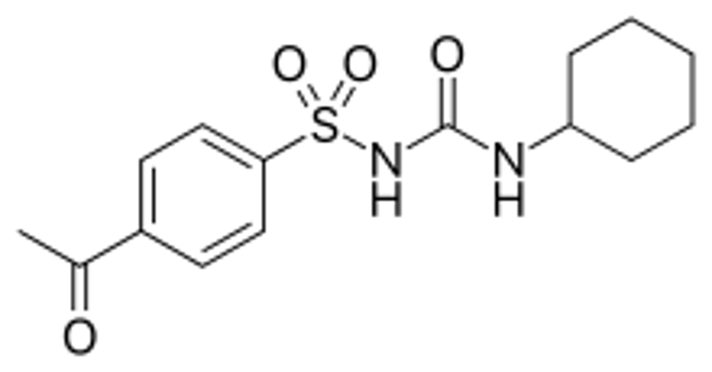 <p>1st gen sulfonylurea</p>