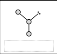 <p>2 bonds, 1 lone pair</p>