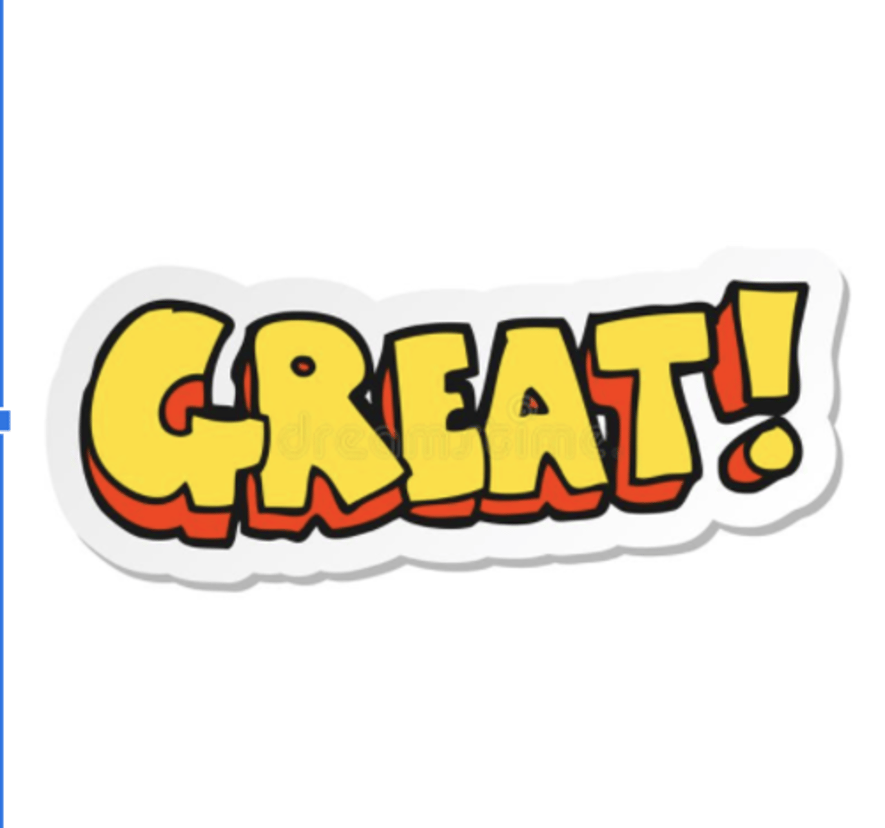 <p>great, magnificent, awesome</p>