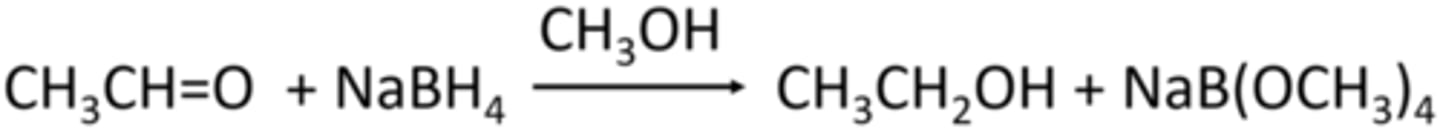 <p>What is the name of the organic product obtained in the reaction below?</p>