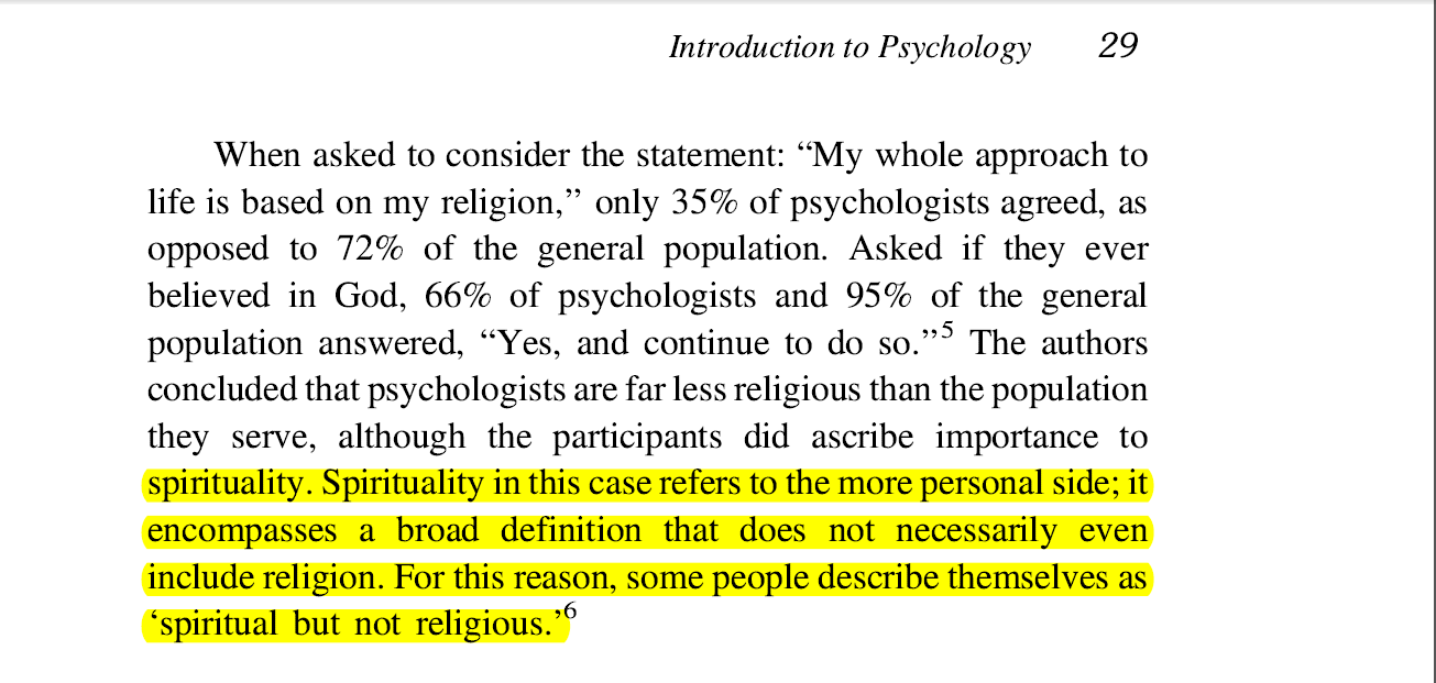 <p><strong>What term is often used to describe people who value personal meaning but do not necessarily follow organized religion?</strong></p><p>A) Theists<br>B) Spiritual but not religious <strong><br></strong>C) Agnostics<br>D) Ritualists<br><strong>——————————————————————————————</strong><br><strong>Keywords:</strong><br><strong>1-</strong> What term is often used to describe people who value personal meaning but do not necessarily follow organized religion?<br>- ما المصطلح الذي يُستخدم غالبًا لوصف الأشخاص الذين يهتمون بالمعنى الشخصي لكنهم لا يتبعون بالضرورة ديانة منظمة؟<br>- زۆرجار چ زاراوەیەک بۆ وەسفکردنی ئەو کەسانە بەکاردەهێنرێت کە مانای کەسی بە نرخ دەزانن بەڵام مەرج نییە پەیڕەوی لە ئایینی ڕێکخراو بکەن؟<br><strong>2-</strong> Theists: مؤمنون بالله (ثيئيون)، تییستەکان<br><strong>3-</strong> Spiritual but not religious: روحانيون لكن غير متدينين، ڕۆحی بەڵام ئاینی نییە<br><strong>4-</strong> Agnostics: لاأدريون، ئەگنۆستیکەکان<br><strong>5-</strong> Ritualists: طقوسيون، ڕێوڕەسمەکان</p>