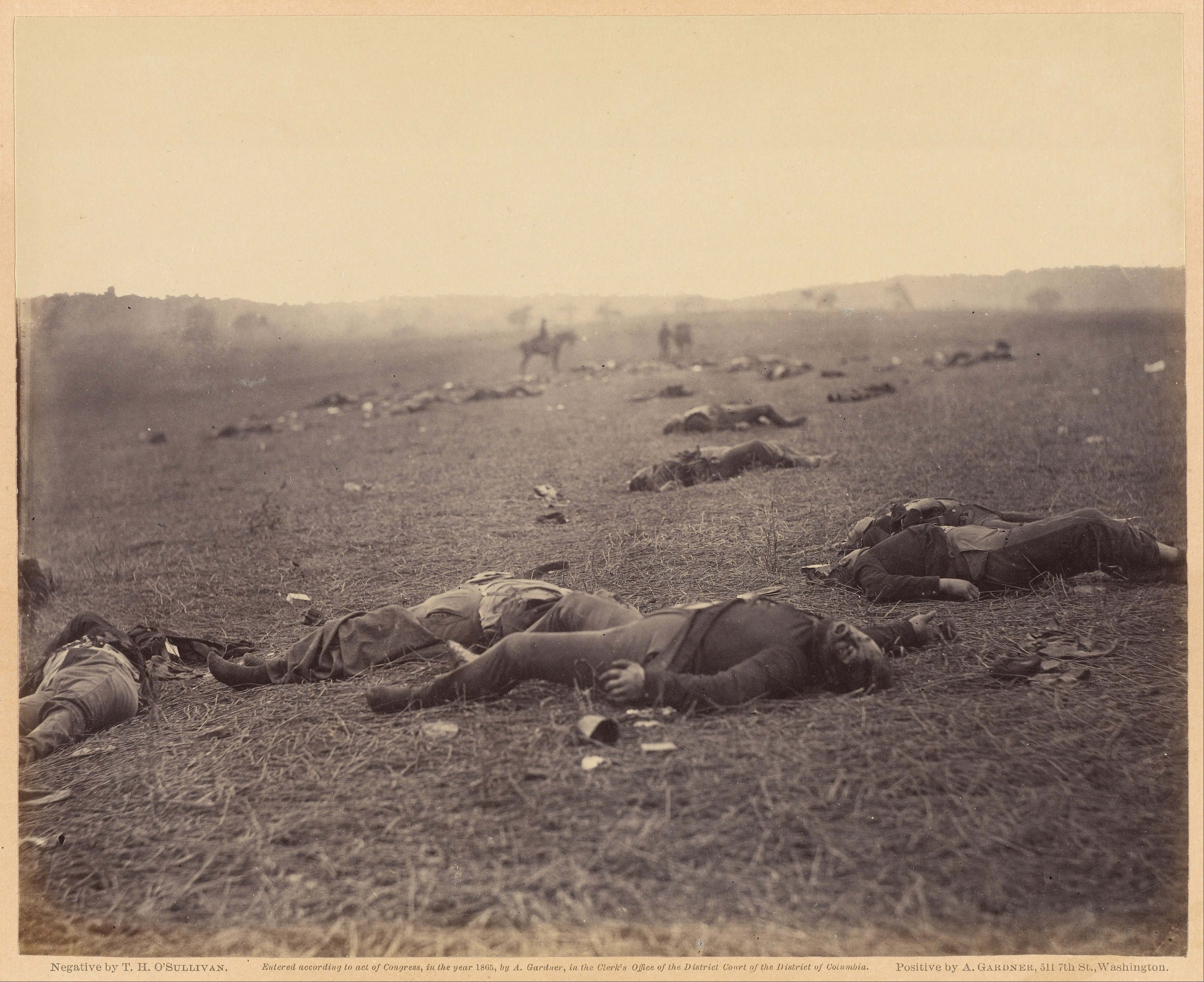<p>A Harvest of Death, Gettysburg, July 1863</p>