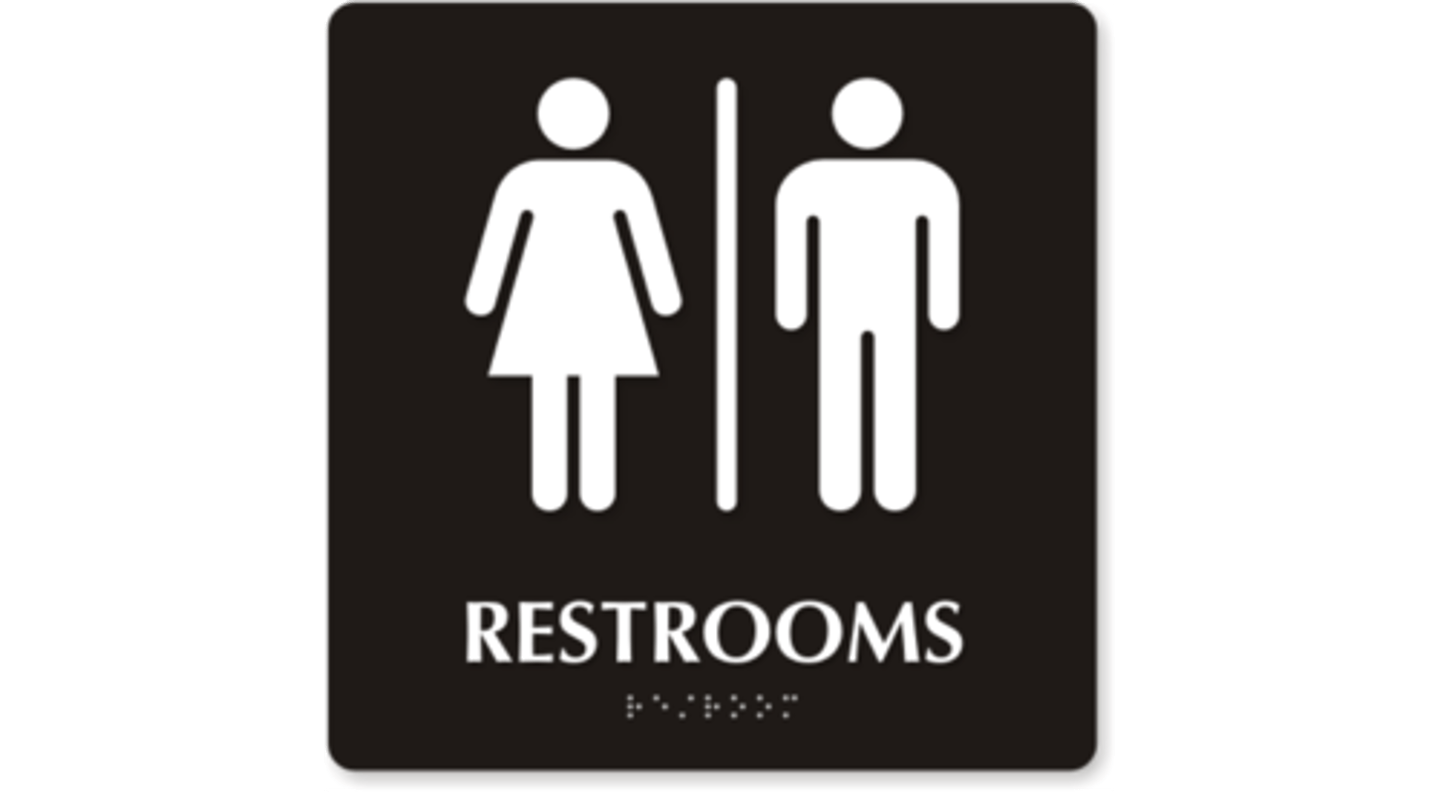 <p>restrooms</p>
