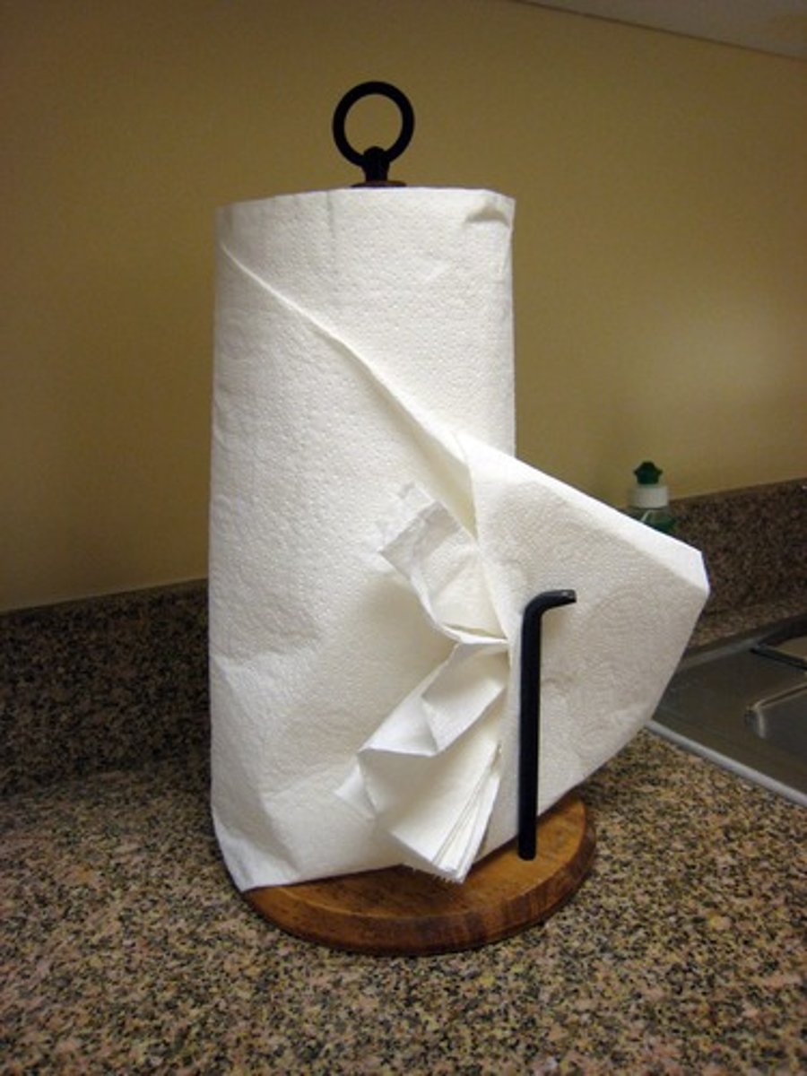 <p>paper towels</p>