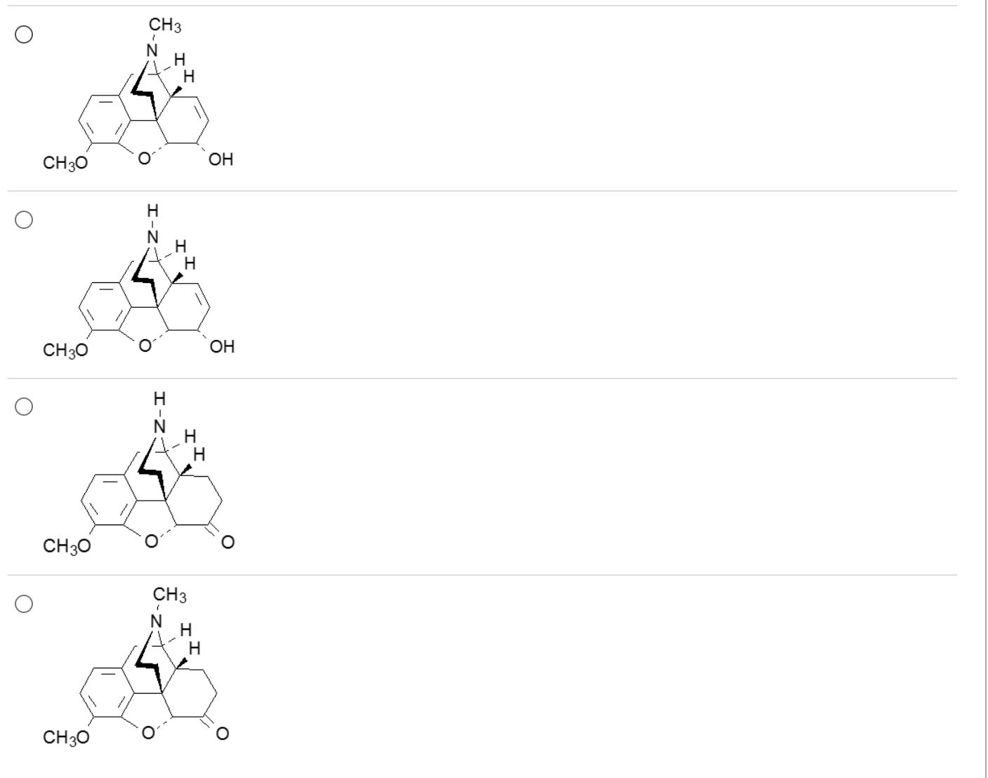 <p>Which one is the most potent mu agonist?</p>