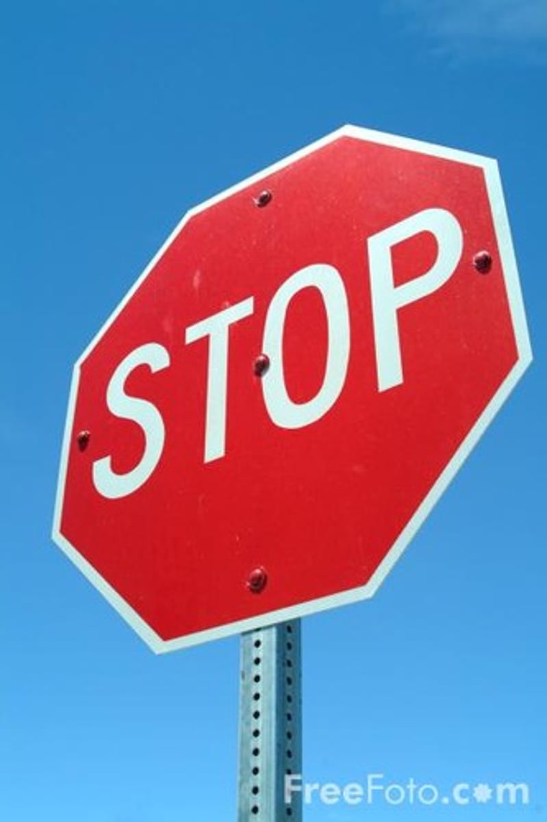 <p>to stop</p>