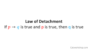 <p>If P leads to Q and P is true, then Q must be true</p>