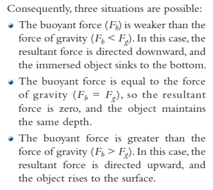 <p>The object would sink.</p>