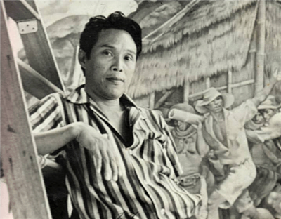 <ul><li><p>Revived the dying art of mural painting</p></li><li><p>“Progress of Medicine in the Philippines,” “Filipino Struggles Through History,” “The Martyrdom of Rizal,” “Blood Compact”</p></li></ul>