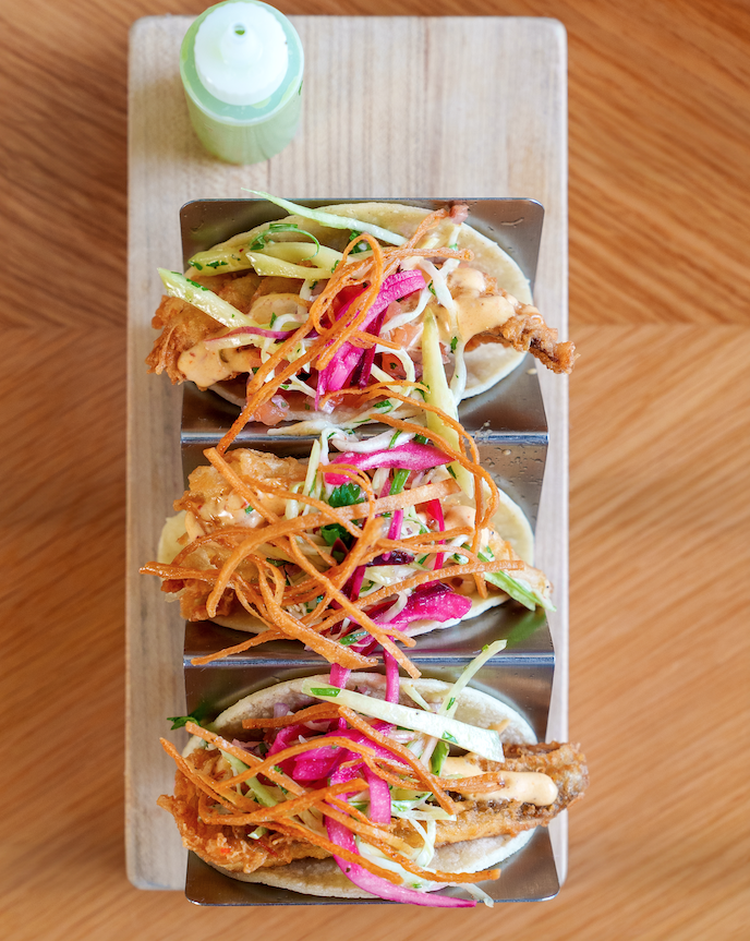 <p>Baja fish taco</p>