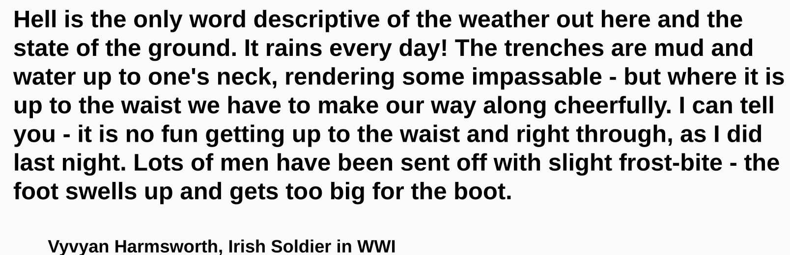 <p><span>No protection from the weather and climate</span></p><p><span>These horrible conditions inflict serious health problems</span></p>