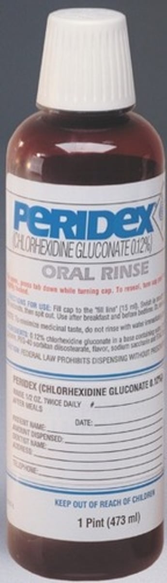<p>MOST EFFECTIVE antimicrobial mouth rinse available</p><p>• rx only</p>