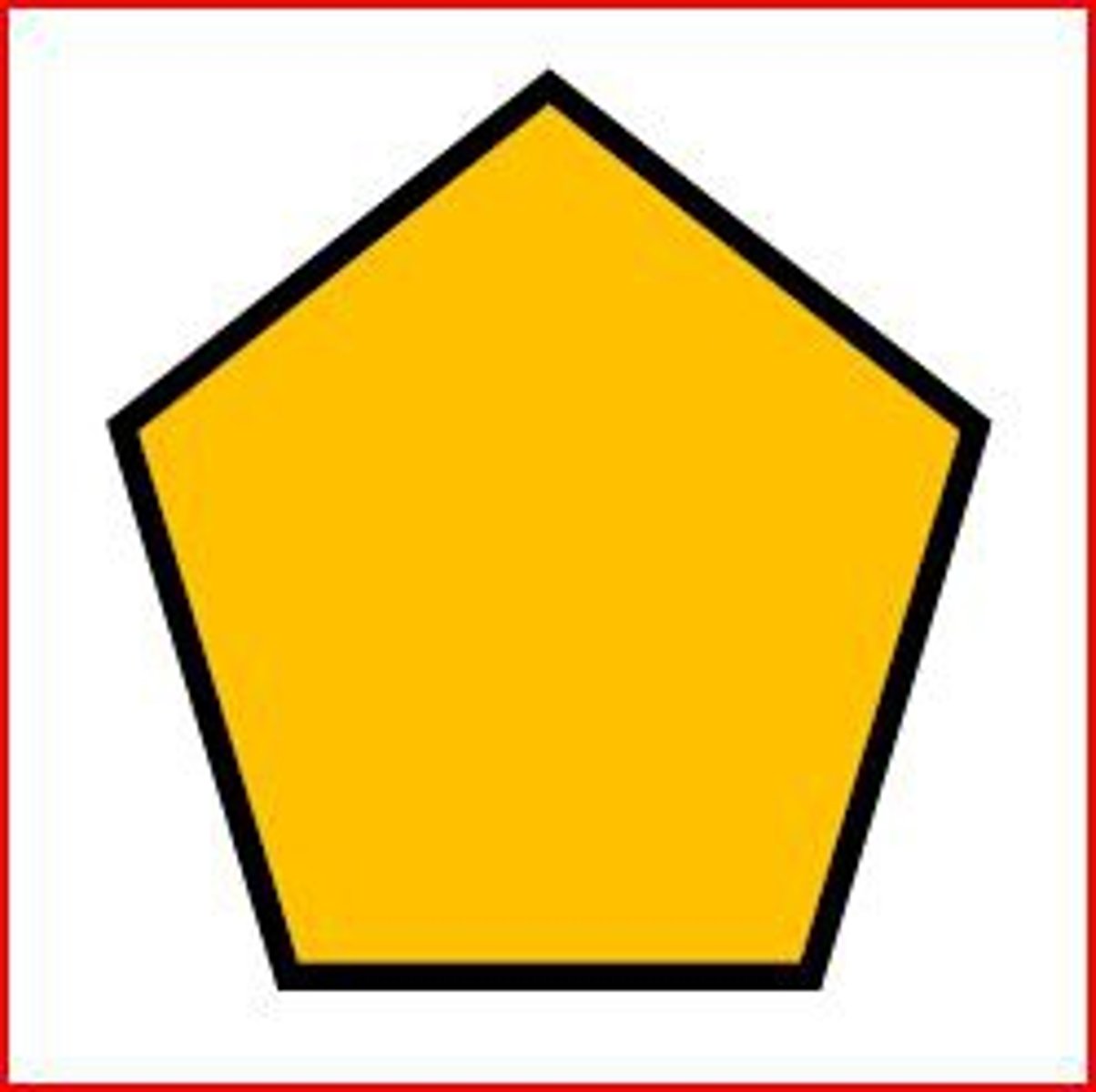 <p>5 sided polygon</p>