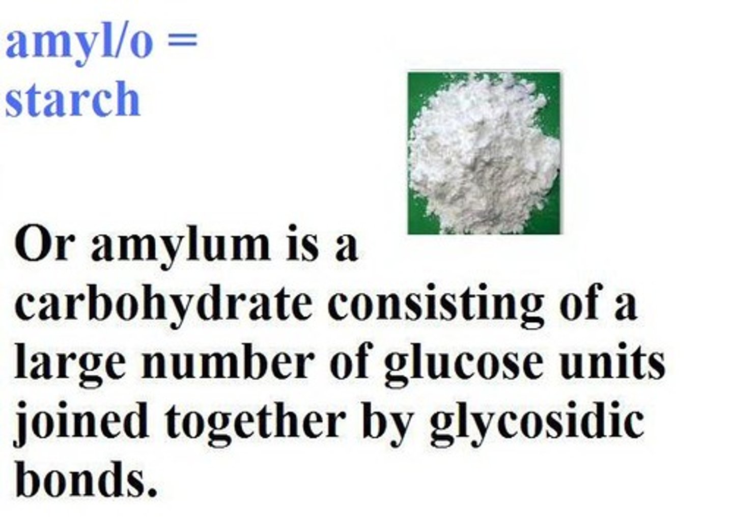 <p>starch</p>