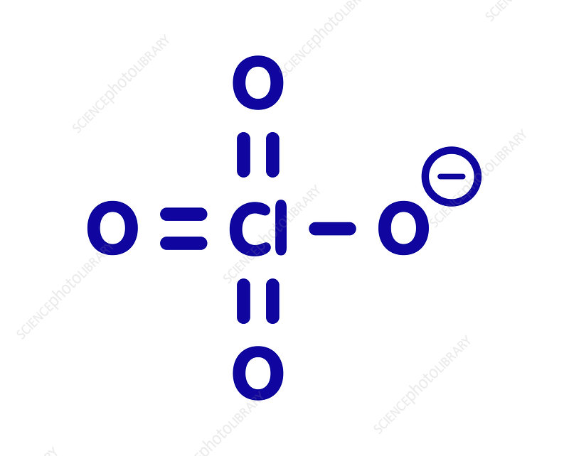 <p>Cl O4 ^ -</p>