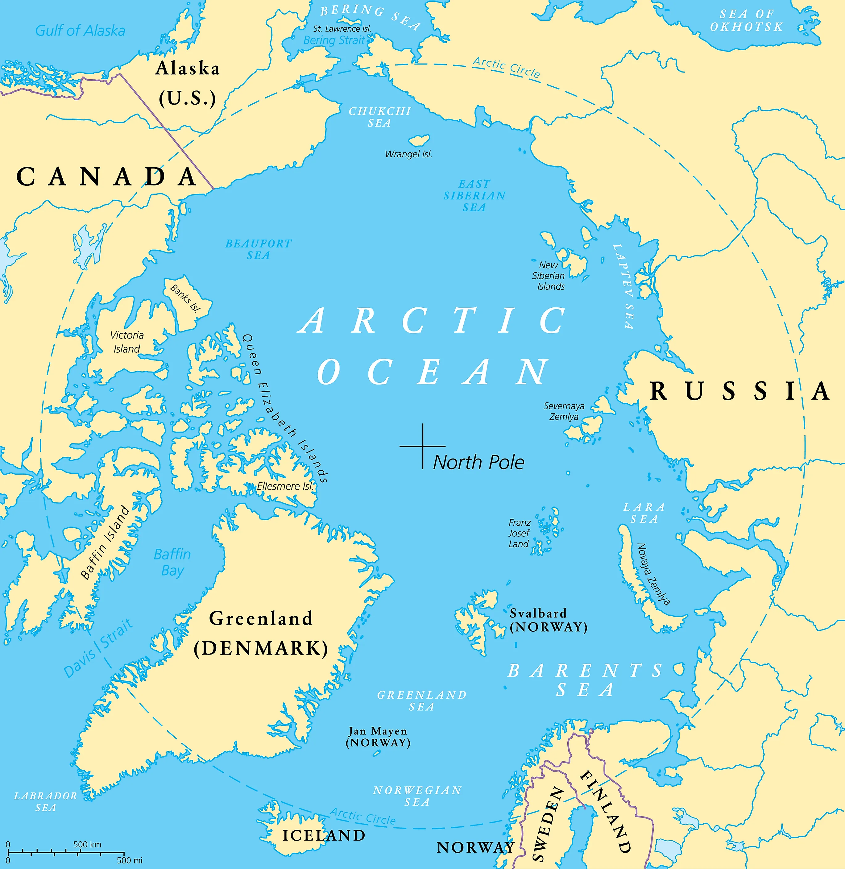 <p>Arctic Ocean</p>