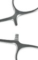 <p>What is above the finger rings</p>